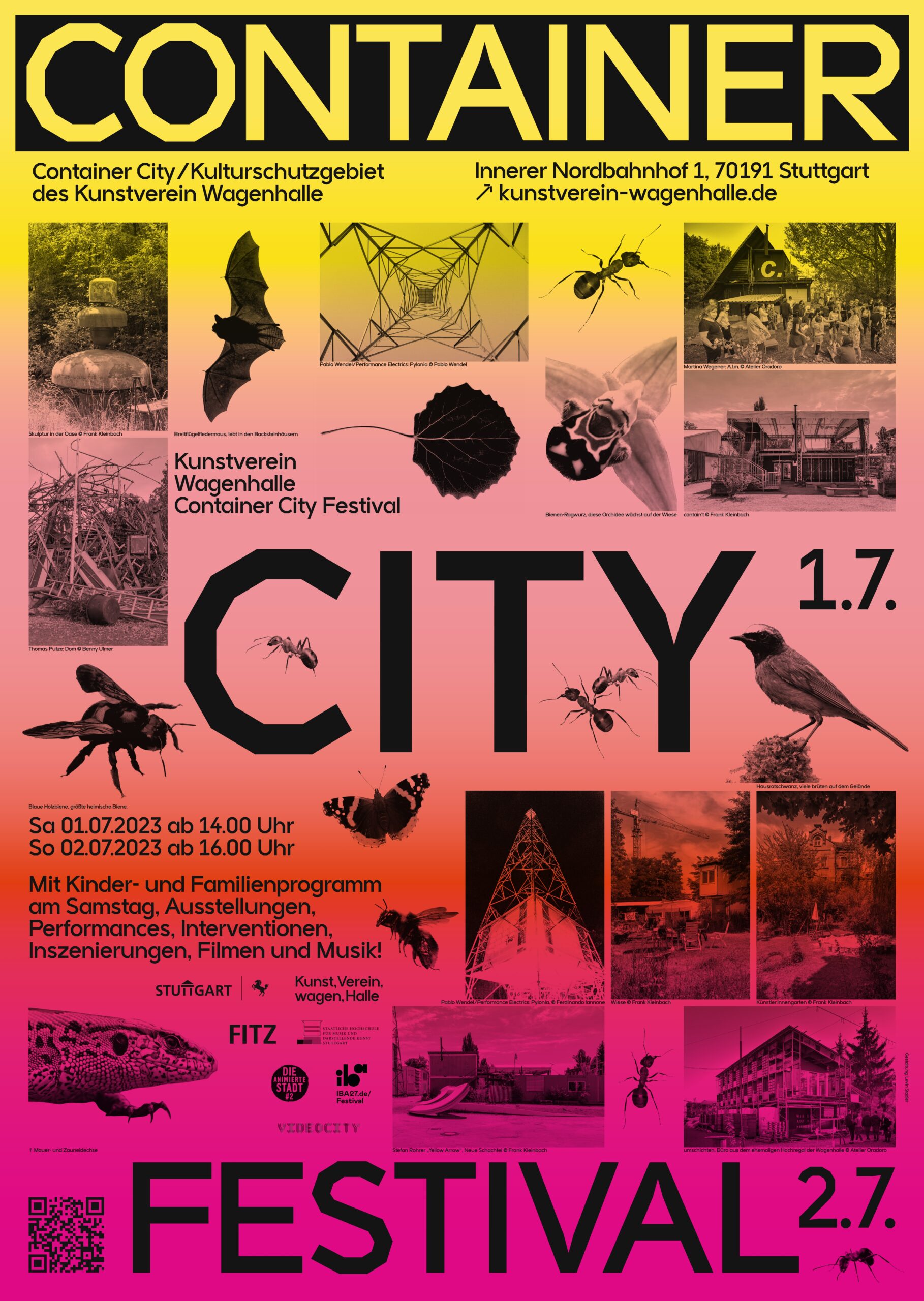 Container City Festival Poster 2023